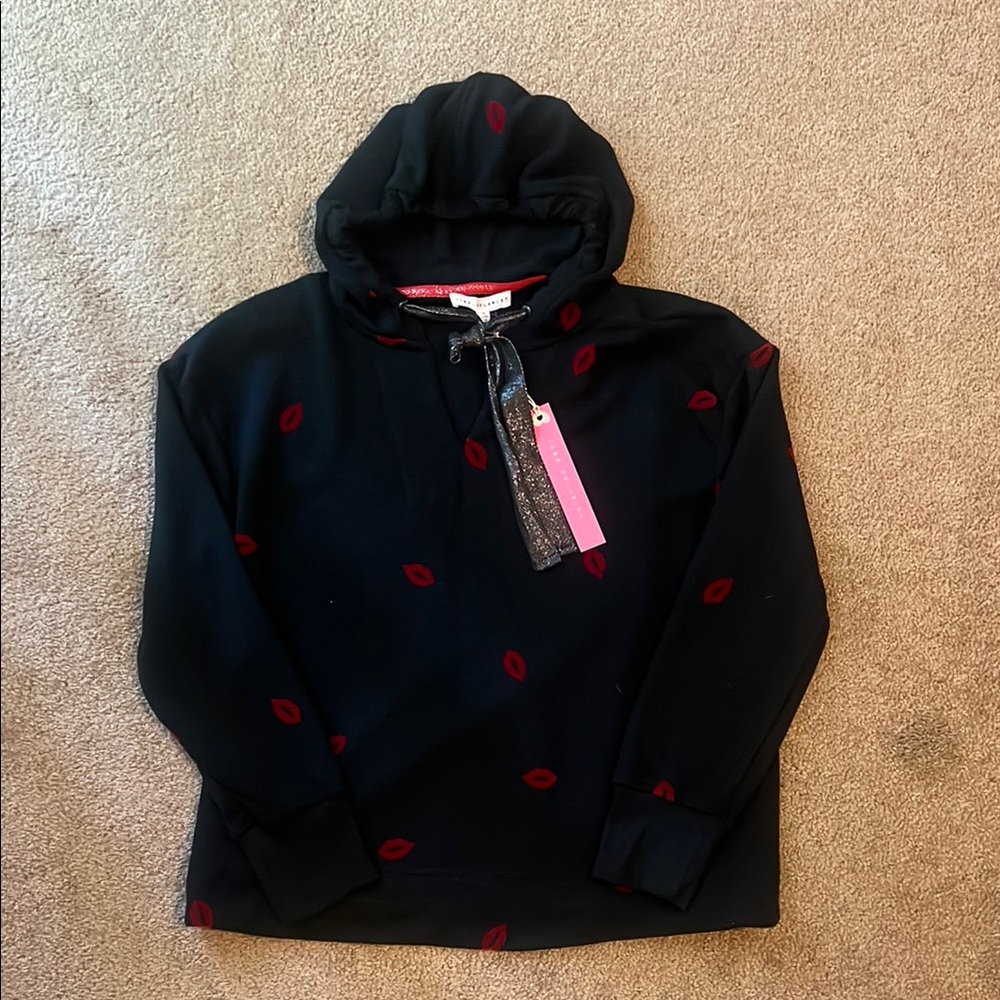 Jane + Delancey Kiss Hoodie